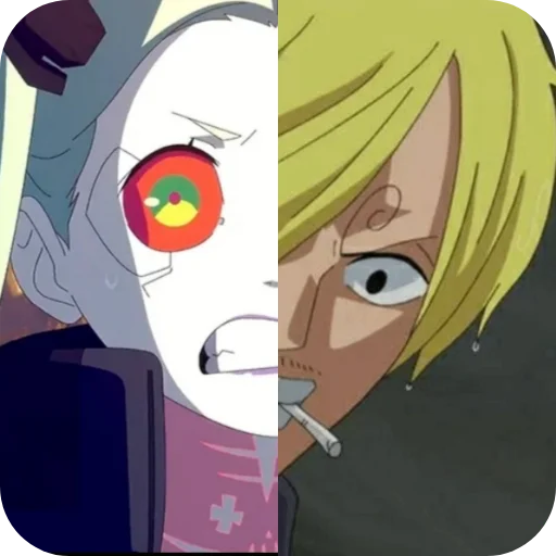 😨 Стикер «Rebecca or Sanji» для Telegram