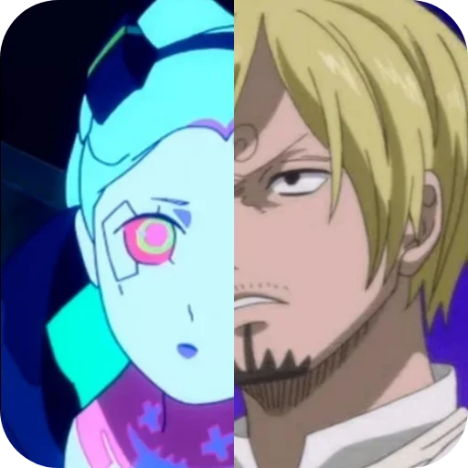 🤔 Стикер «Rebecca or Sanji» для Telegram