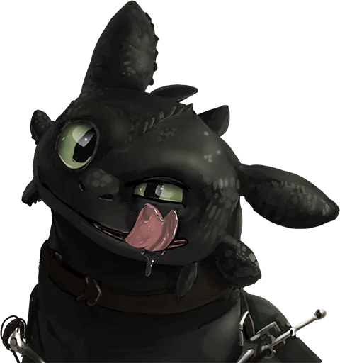 Стикерпак How to Train Your Dragon для Telegram — скачать