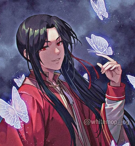 Стикерпак Hua Cheng для Telegram — скачать