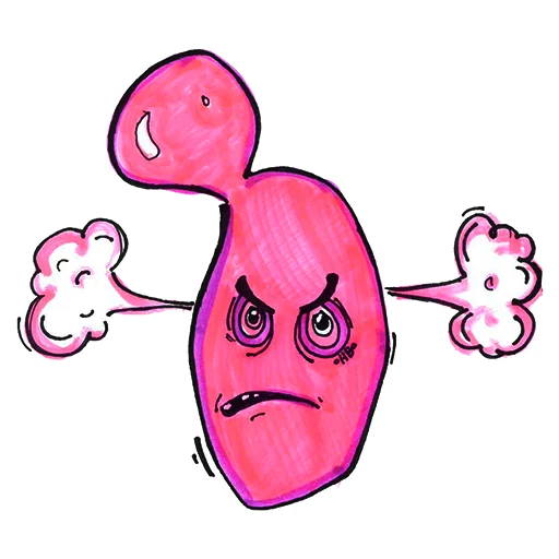 😤 Стикер «HUBABUBA» для Telegram