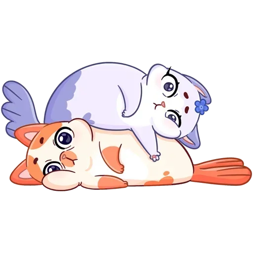 ❤️ Стикер «Собрали обнимашки из ВК в одном наборе» для Telegram