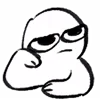 🫤 Эмодзи «Human And Unicorn» для Telegram
