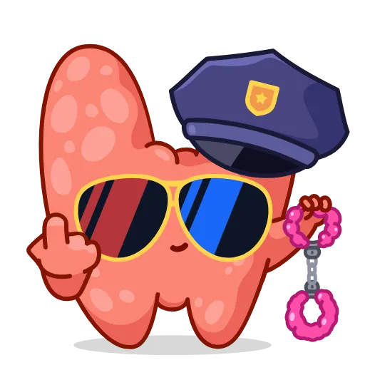 😏 Эмодзи «Human Organs» для Telegram