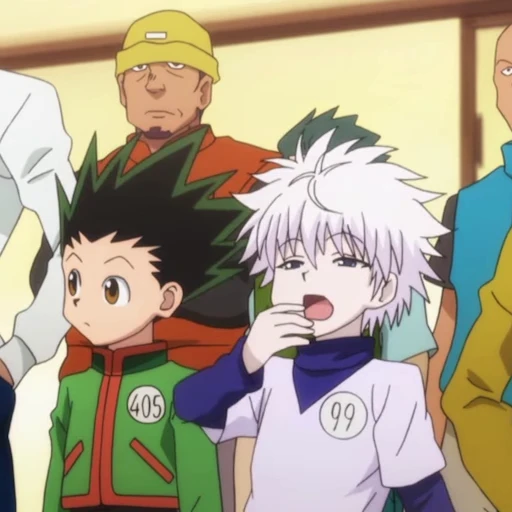 🥱 Стикер «Hunter X Hunter» для Telegram