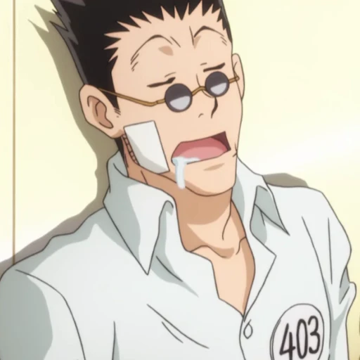 😴 Стикер «Hunter X Hunter» для Telegram