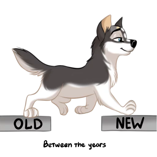 💥 Стикер «Huscai the Husky» для Telegram