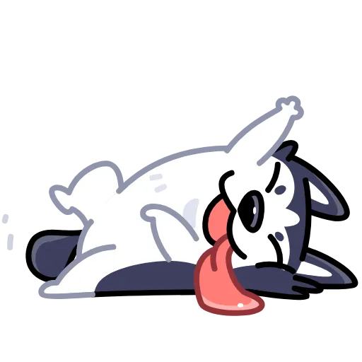👋 Стикер «Siberian Husky» для Telegram