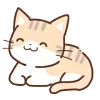 🐱 Эмодзи «Huwa Cat ੭» для Telegram