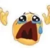 😭 Эмодзи «Немного треша)» для Telegram