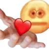 ❤️ Эмодзи «Немного треша)» для Telegram