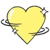 🫠 Эмодзи «Yellow #color #yellow #cute» для Telegram