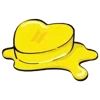 💛 Эмодзи «Yellow #color #yellow #cute» для Telegram