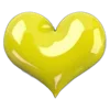 💛 Эмодзи «Yellow #color #yellow #cute» для Telegram