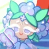 🦋 Эмодзи «Hydrangea Cookie» для Telegram