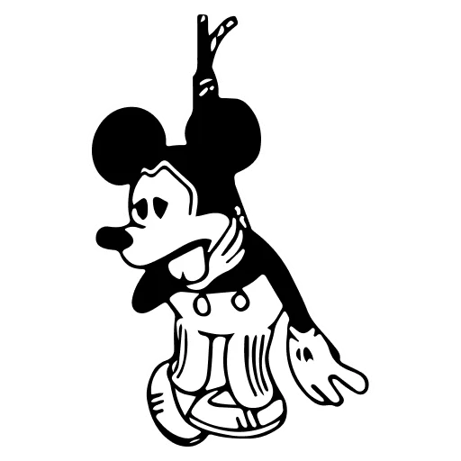 🤍 Стикер «Mickey Mouse» для Telegram