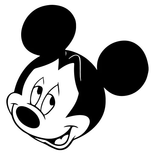 🤍 Стикер «Mickey Mouse» для Telegram