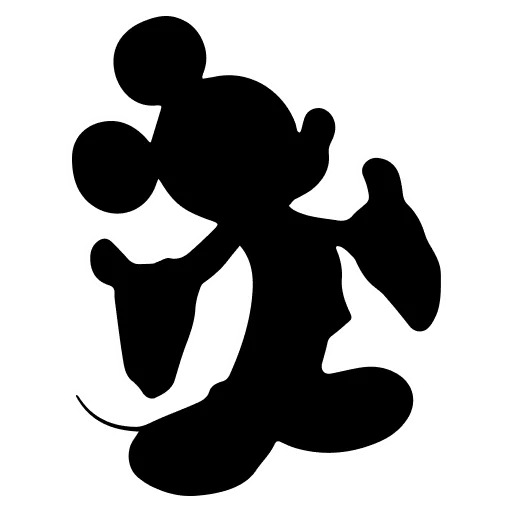 🤍 Стикер «Mickey Mouse» для Telegram