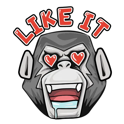 Стикерпак HypeApes для Telegram — скачать