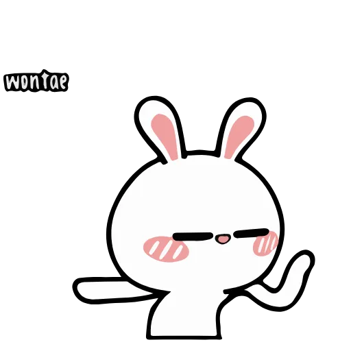 🐰 Стикер «HyperRabbit» для Telegram
