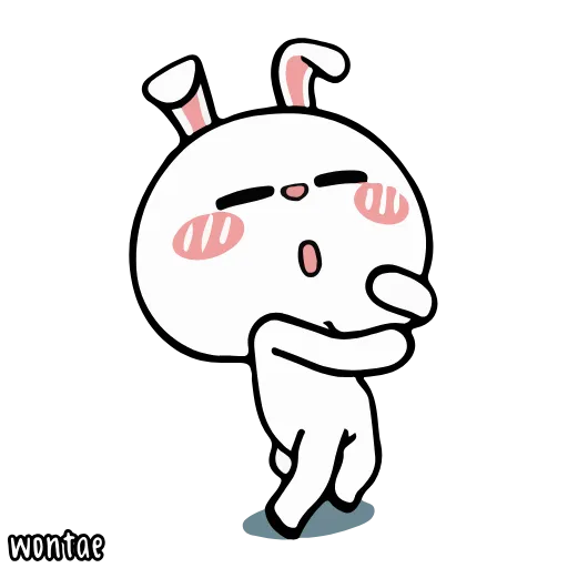 🐰 Стикер «HyperRabbit» для Telegram