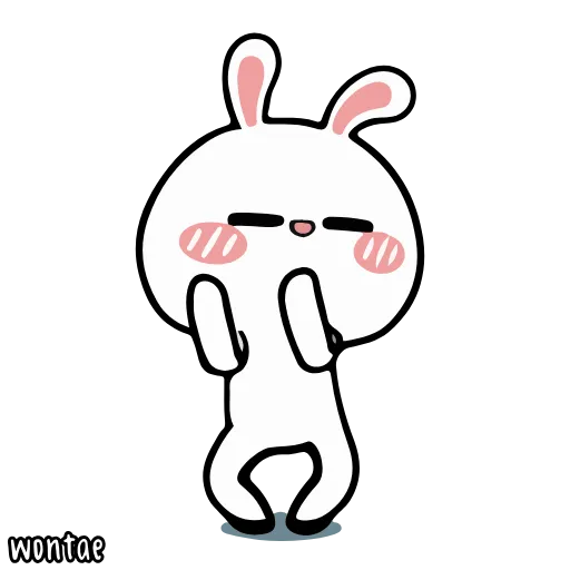 🐰 Стикер «HyperRabbit» для Telegram