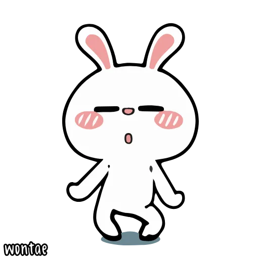 🐰 Стикер «HyperRabbit» для Telegram
