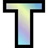 🌑 Эмодзи «Holo Text #font #decor #foradmins» для Telegram