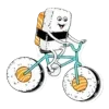 🚴 Эмодзи «I Love Sushi» для Telegram