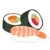 🍥 Эмодзи «I Love Sushi» для Telegram