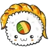 🍣 Эмодзи «I Love Sushi» для Telegram