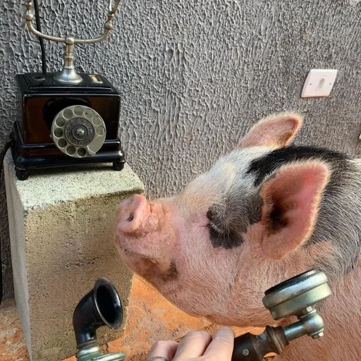 📞 Стикер «Хрюкни» для Telegram