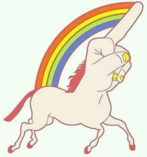 🦄 Стикер «Iam Lost» для Telegram