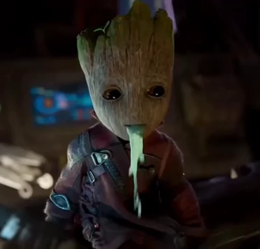 Стикерпак I am groot для Telegram — скачать