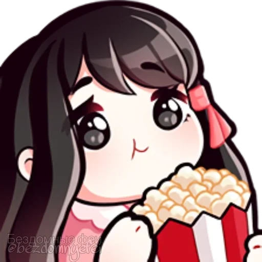 🍿 Стикер «Lara Лара» для Telegram