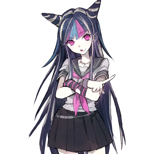 👆 Стикер «Ибуки Миода Danganronpa» для Telegram