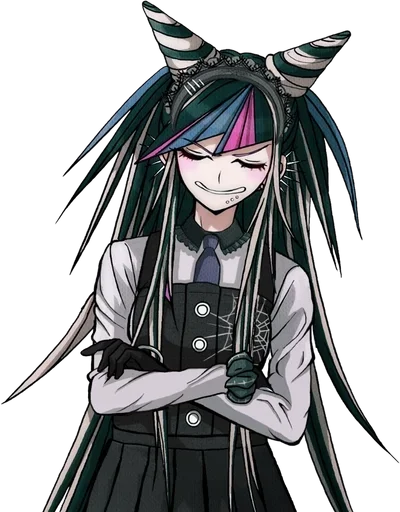 😏 Стикер «Ибуки Миода Danganronpa» для Telegram