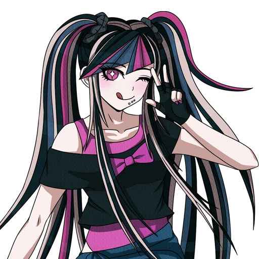 😍 Стикер «Ибуки Миода Danganronpa» для Telegram
