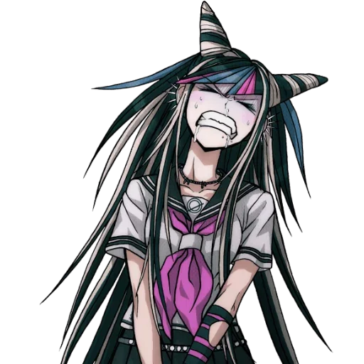 😠 Стикер «Ибуки Миода Danganronpa» для Telegram
