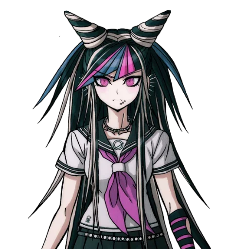 Стикерпак Ибуки Миода Danganronpa для Telegram — скачать