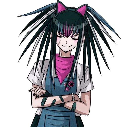 😌 Стикер «Ибуки Миода Danganronpa» для Telegram