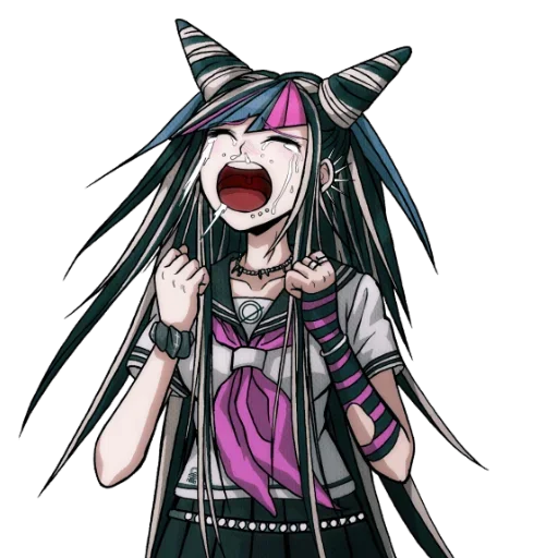 😢 Стикер «Ибуки Миода Danganronpa» для Telegram