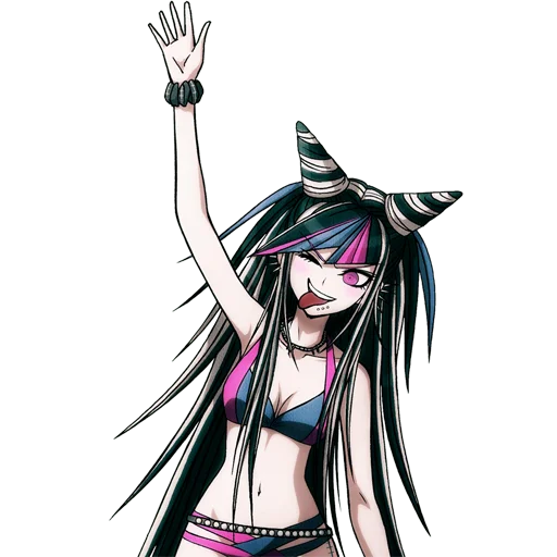 😜 Стикер «Ибуки Миода Danganronpa» для Telegram