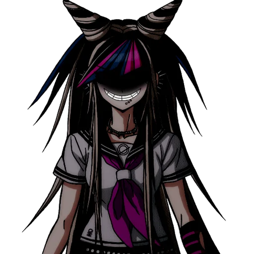 😡 Стикер «Ибуки Миода Danganronpa» для Telegram