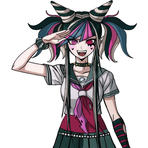 😄 Стикер «Ибуки Миода Danganronpa» для Telegram