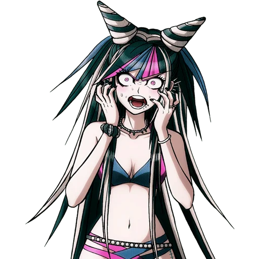 😯 Стикер «Ибуки Миода Danganronpa» для Telegram