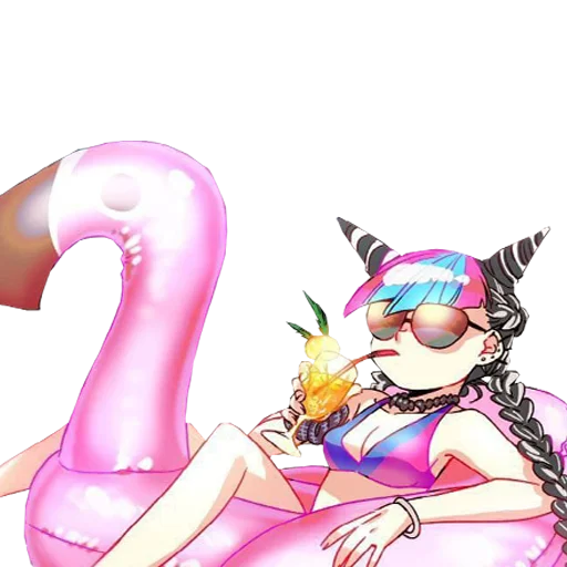 🏖 Стикер «Ибуки Миода Danganronpa» для Telegram