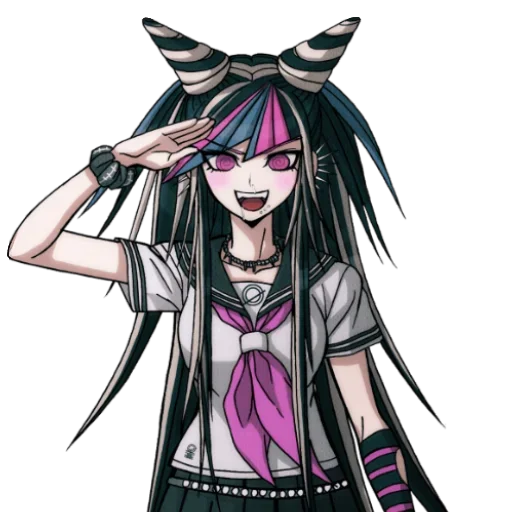 ✊ Стикер «Ибуки Миода Danganronpa» для Telegram