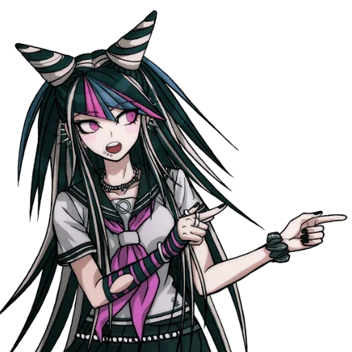 👉 Стикер «Ибуки Миода Danganronpa» для Telegram