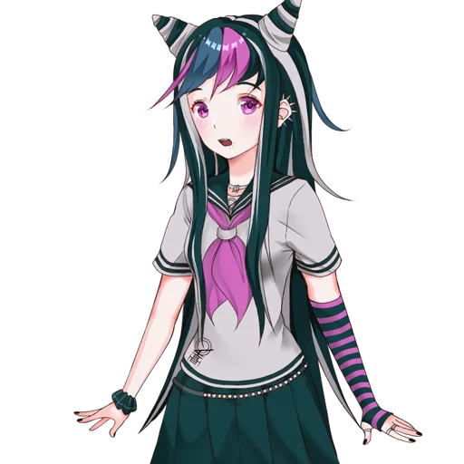 😧 Стикер «Ибуки Миода Danganronpa» для Telegram